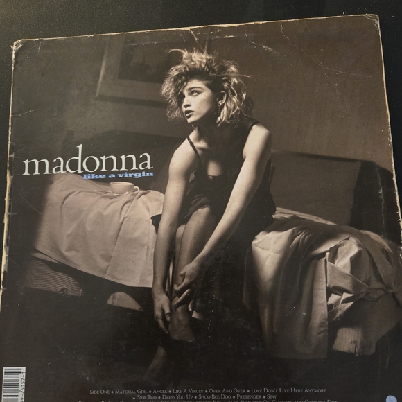 Madonna "Like a Virgin" Vinyl Record - Picture 2 of 3